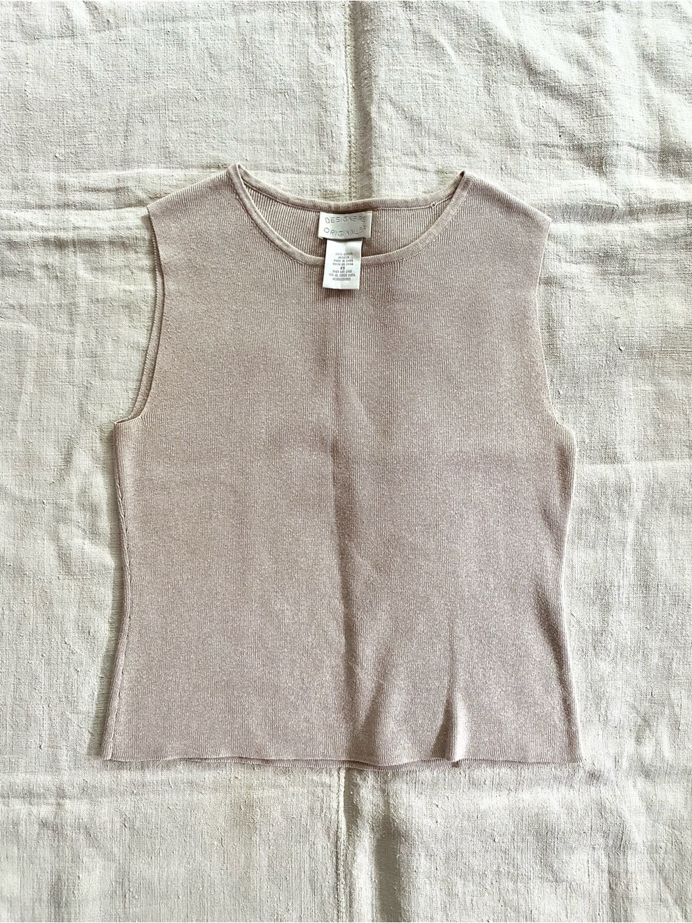 VTG Pure Cotton Knit Tank Top